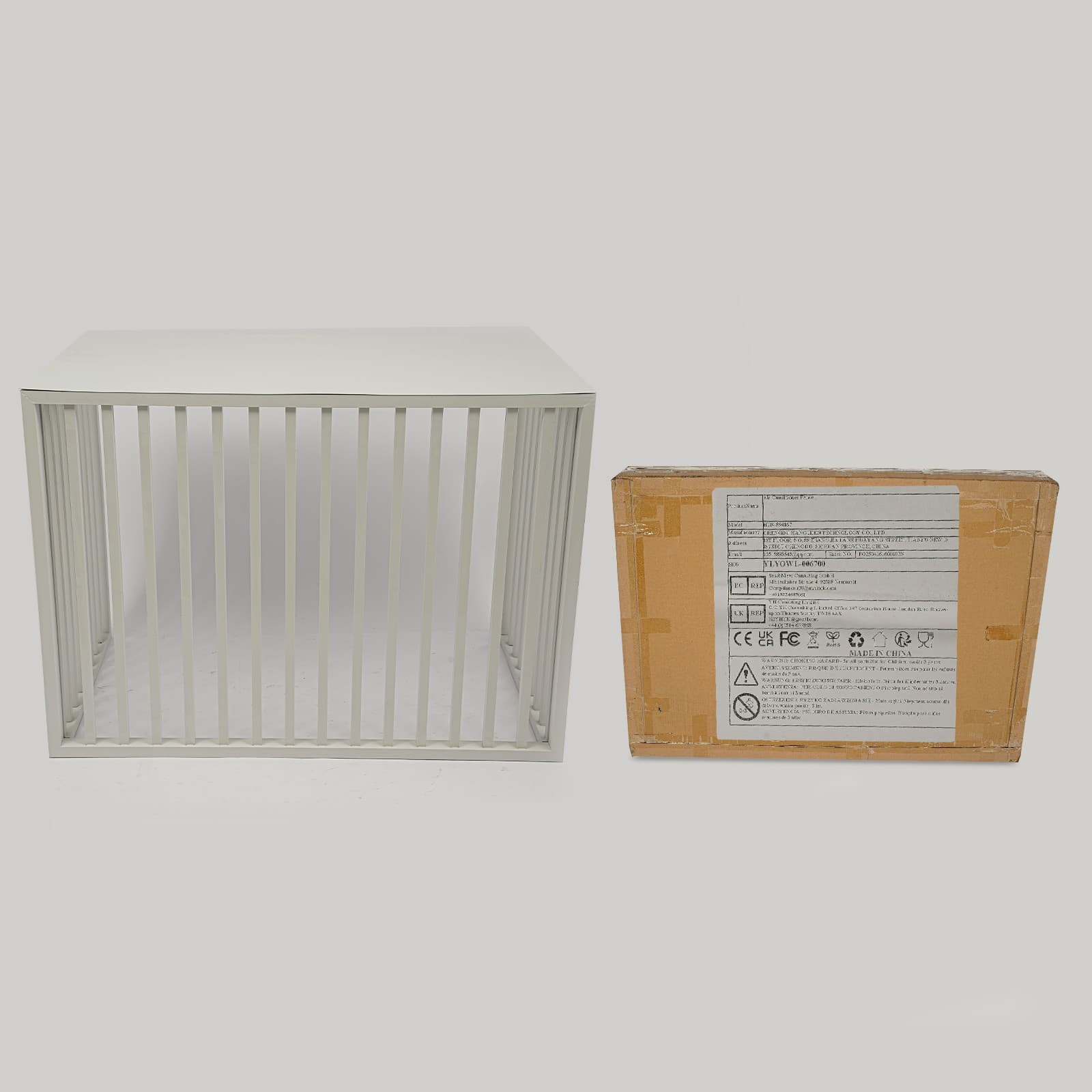 Air Conditioner Fence for Outdoor Units Privacy AC Fence Cover Window Protection 6