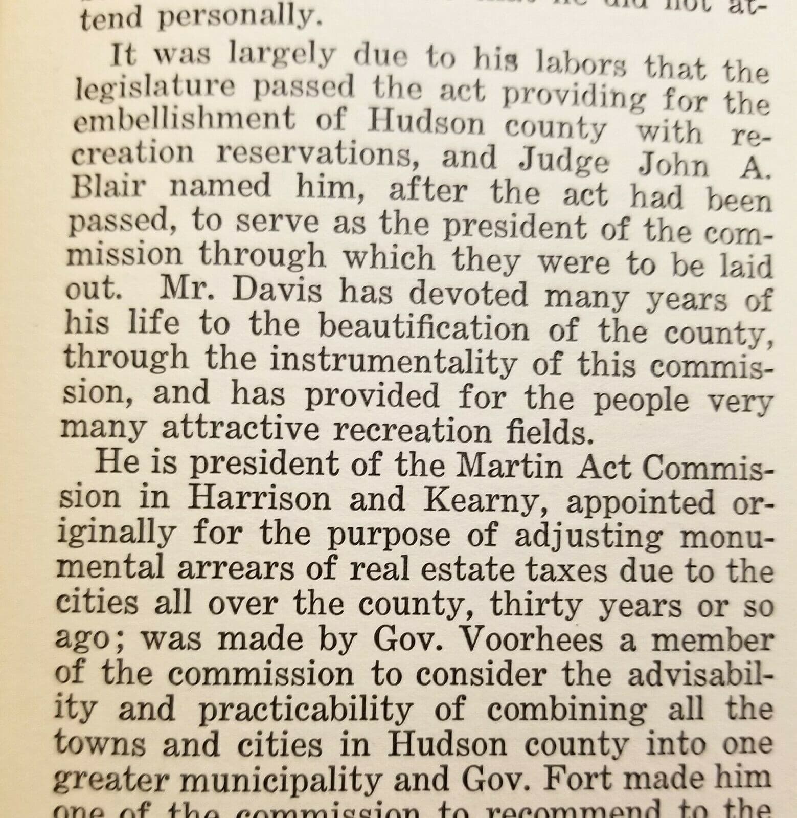 WILLIAM JEROME DAVIS 1923 New Jersey 1st Citizens Steel-Plate Engraving Portrait 4