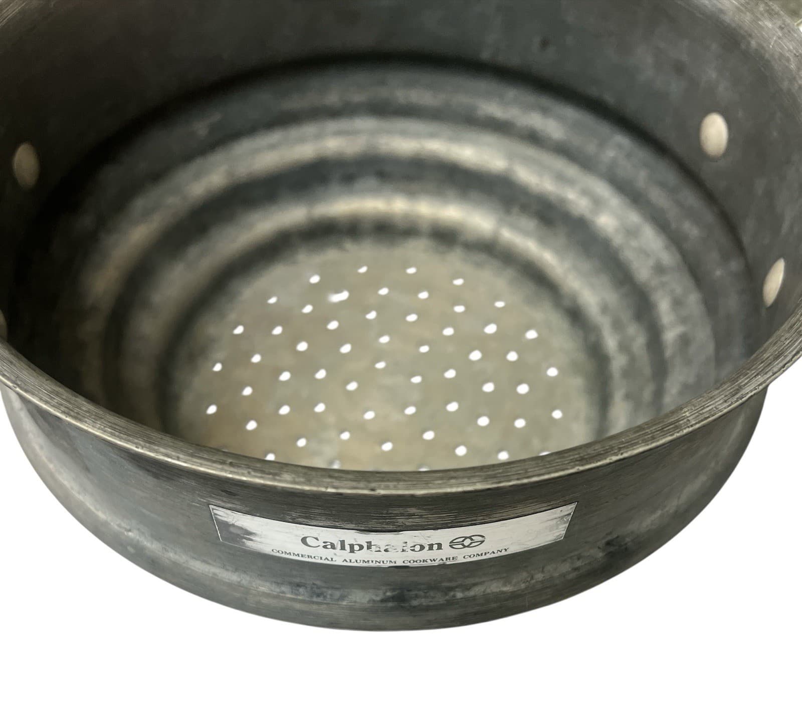 Vintage Calphalon Commercial Universal Steamer 3in1 Insert Anodized Aluminum 2