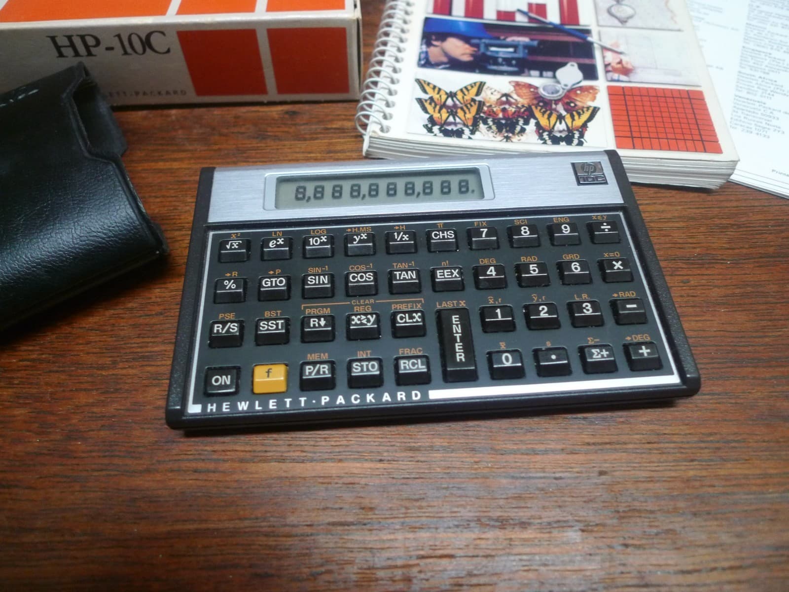 HP-10C EARLY PROGRAMMABLE RPN ULTRA RARE CALCULATOR WORKS PERFECTLY 2