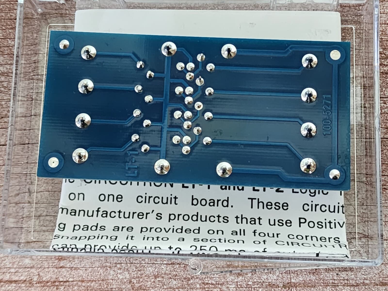 Circuitron 800-5271  --  LT-1 Positive Logic Translator Interface Circuit 4
