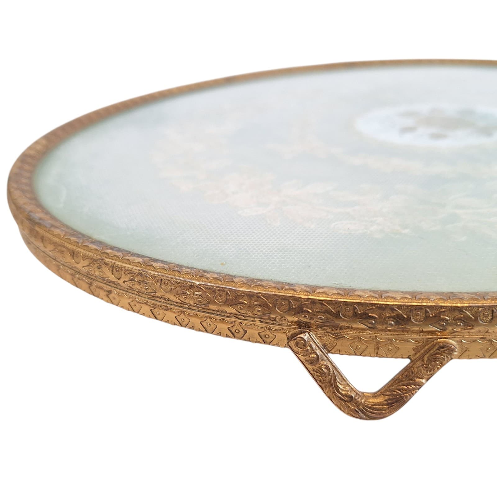 Vintage Regent of London Vanity Dressing Table Set 5 Pieces Floral 5