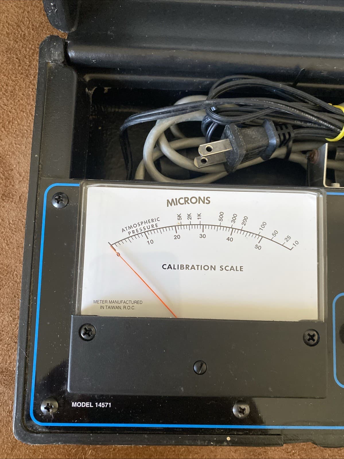 Imperial Thermal Dual Power Thermistor Analog Vacuum Gauge 14571 2