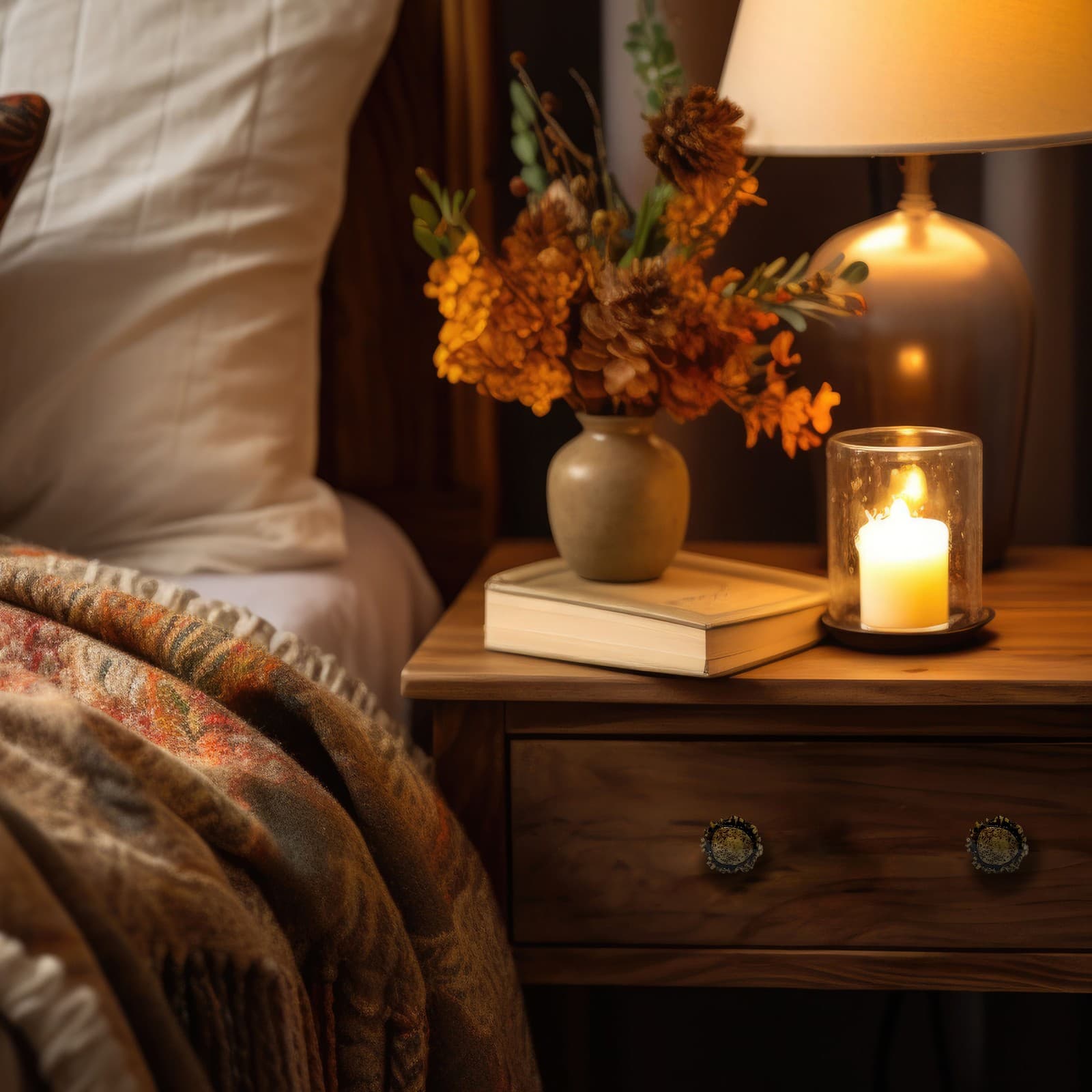 Rivers Edge Products 2-Pack Cabinet Knobs, Poly Resin Drawer Pulls With Screws, 6