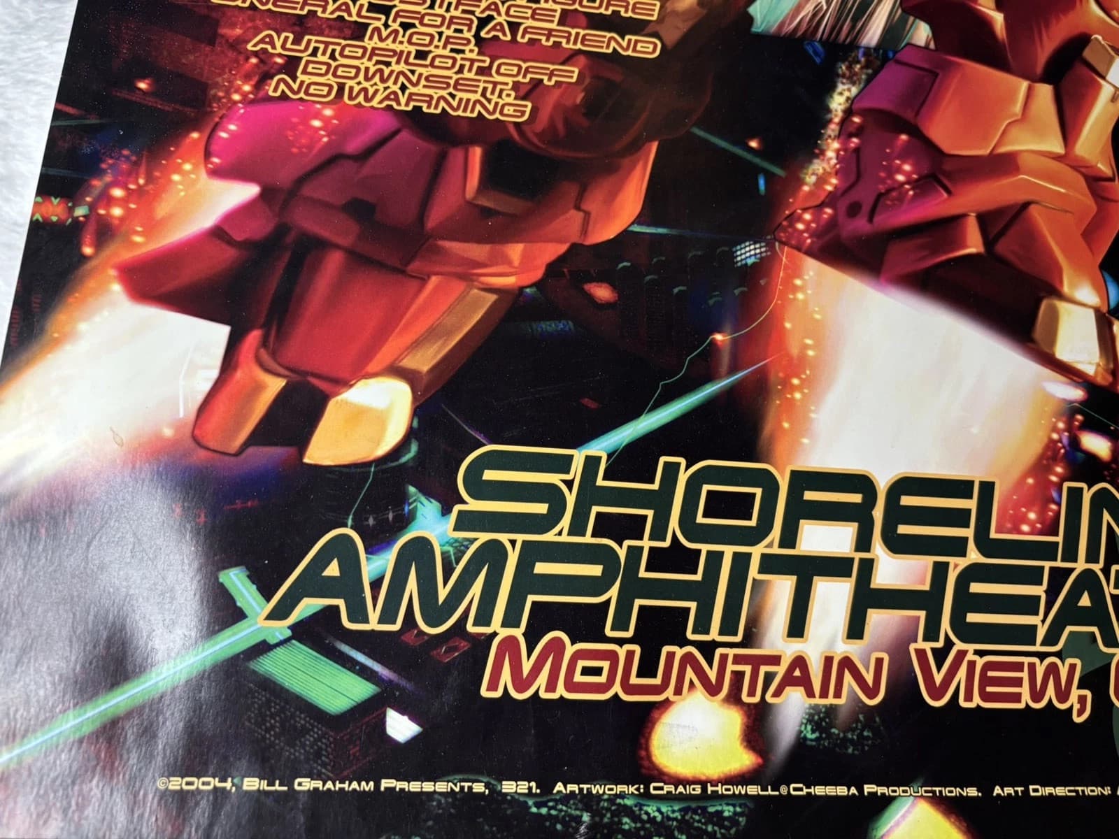 Linkin Park Projekt Revolution Concert Poster 2004 20”x30” BGP-321 ORIGINAL 3