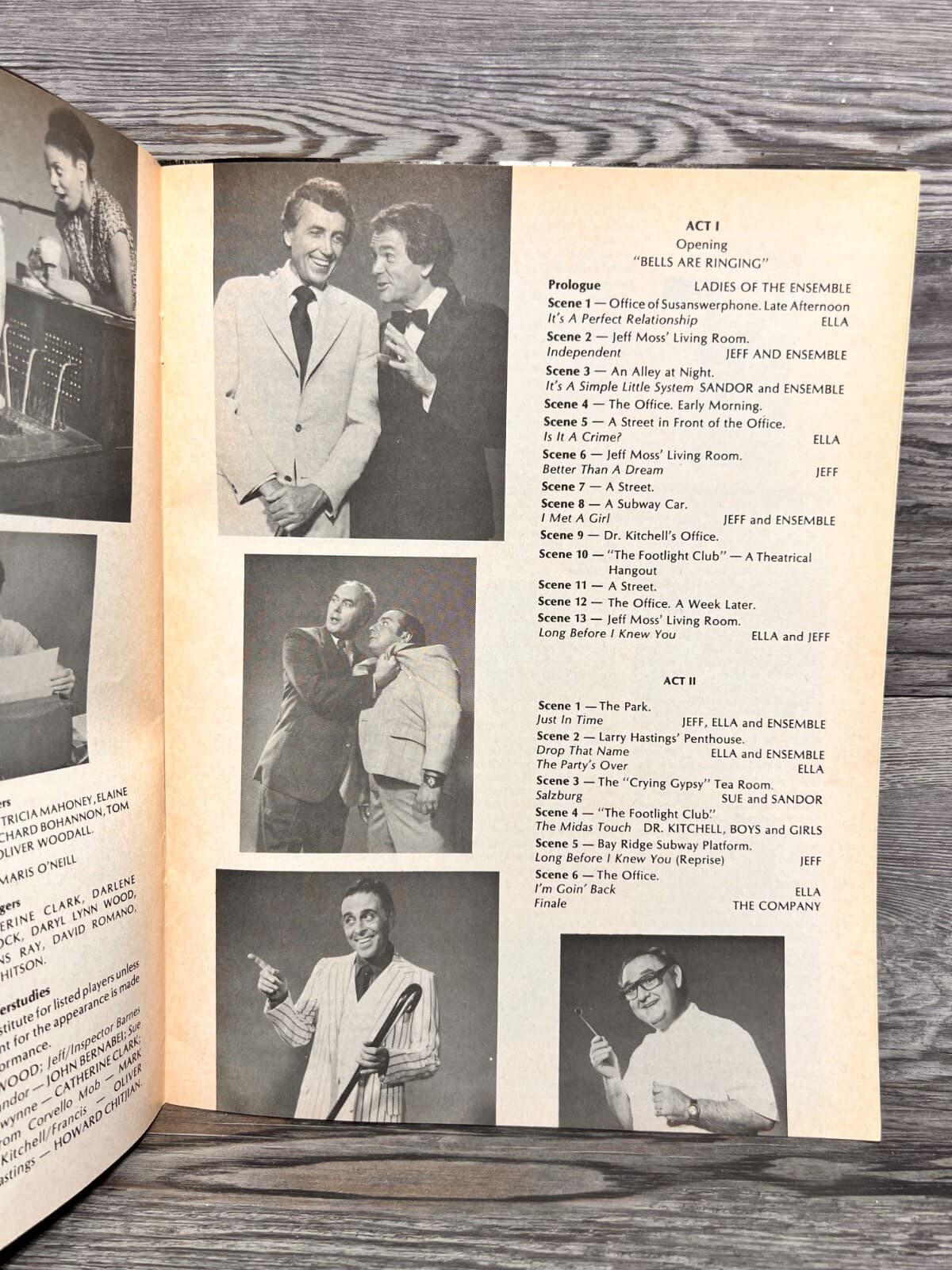 BELLS ARE RINGING, PROGRAM, AUGUST 1979 5