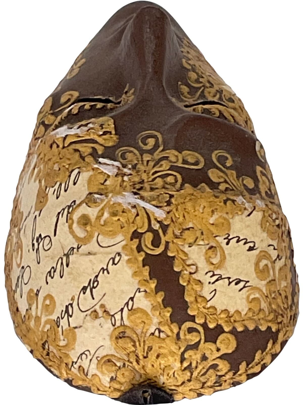 Handcrafted Italian Theatre Mask By Prof. Agostino Dessi w/Alice Atelier-Signed 3