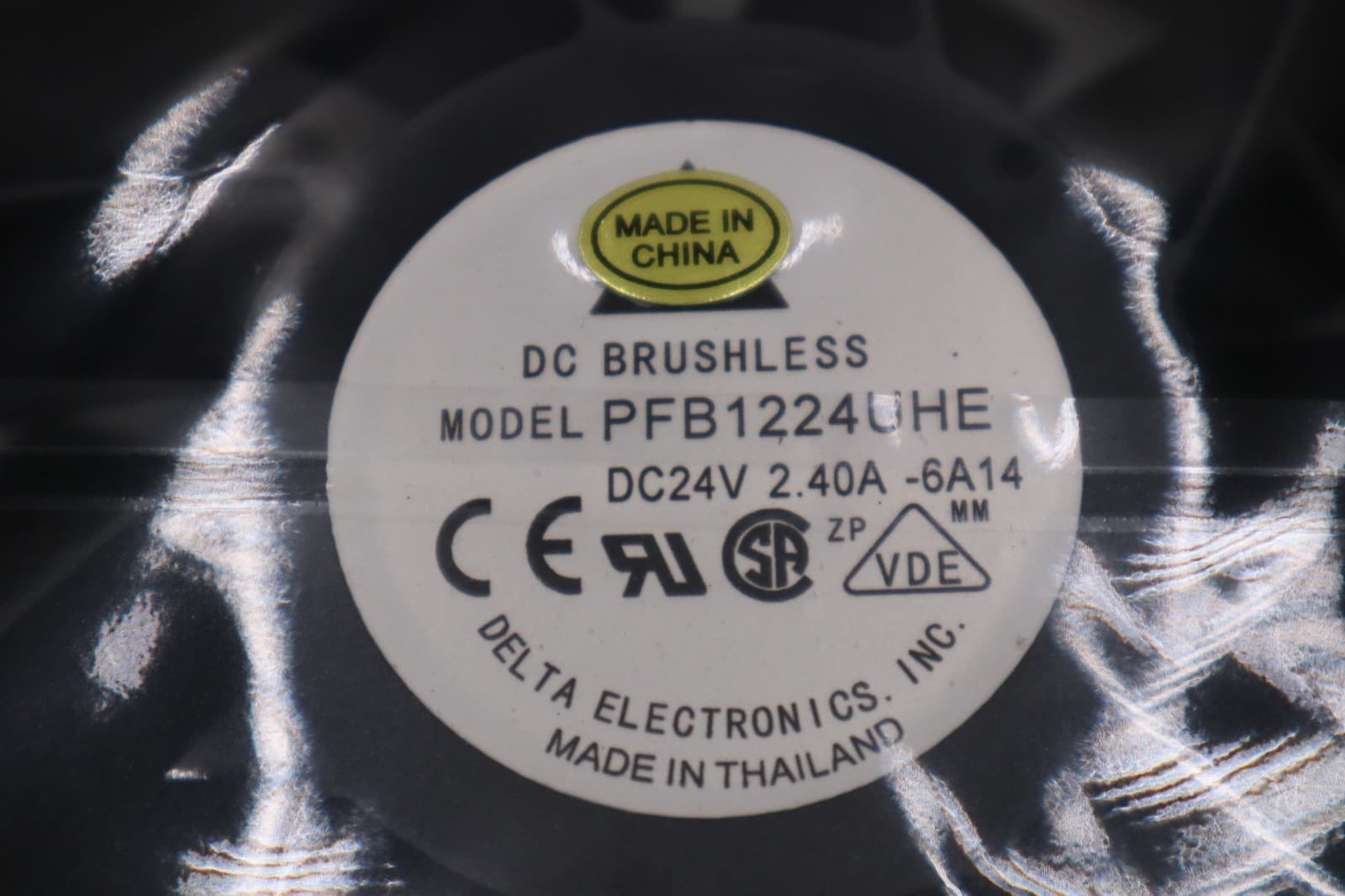 NEW Delta PFB1224UHE Inverter Cooling Fan DC 24V 2.40A STOCK 2999CC 2