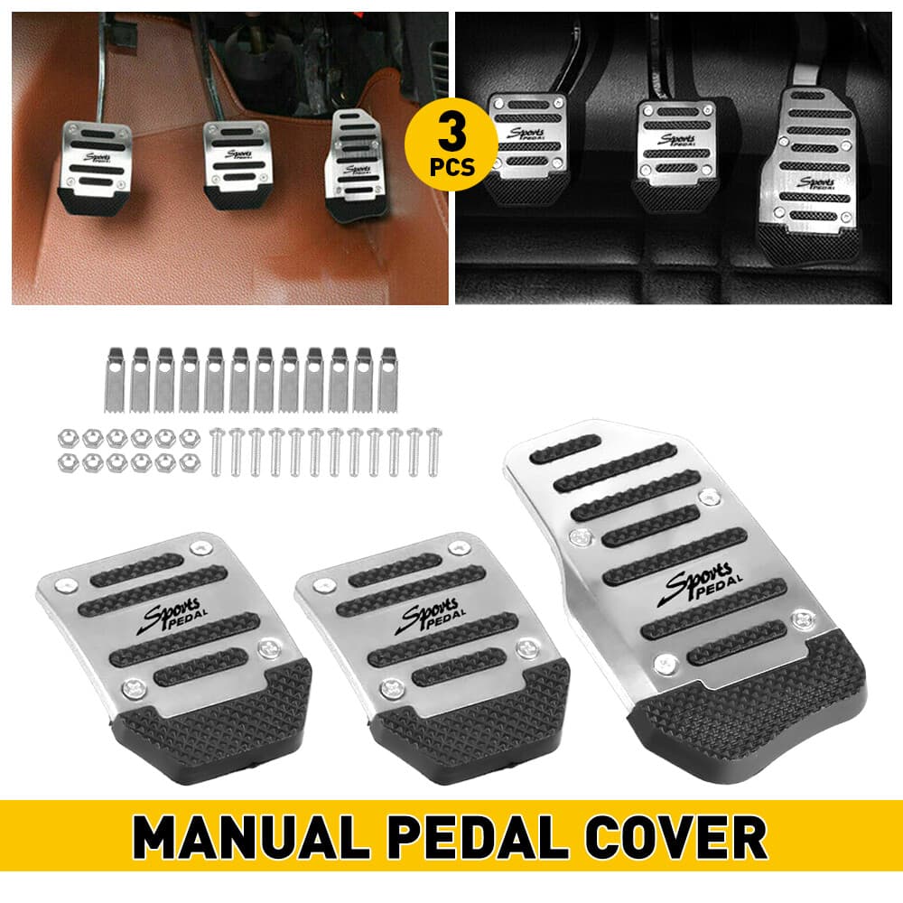 Universal Non-Slip Automatic Gas Brake Foot Pedal Pad Cover Car Accessories