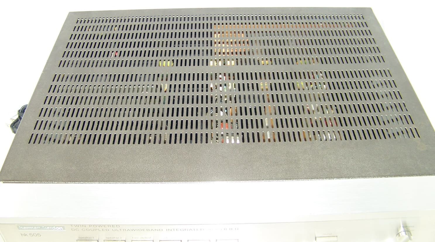Harmon Kardon HK 505 DC Coupled Ultrawideband Integrated Amplifier NO AUDIO 6