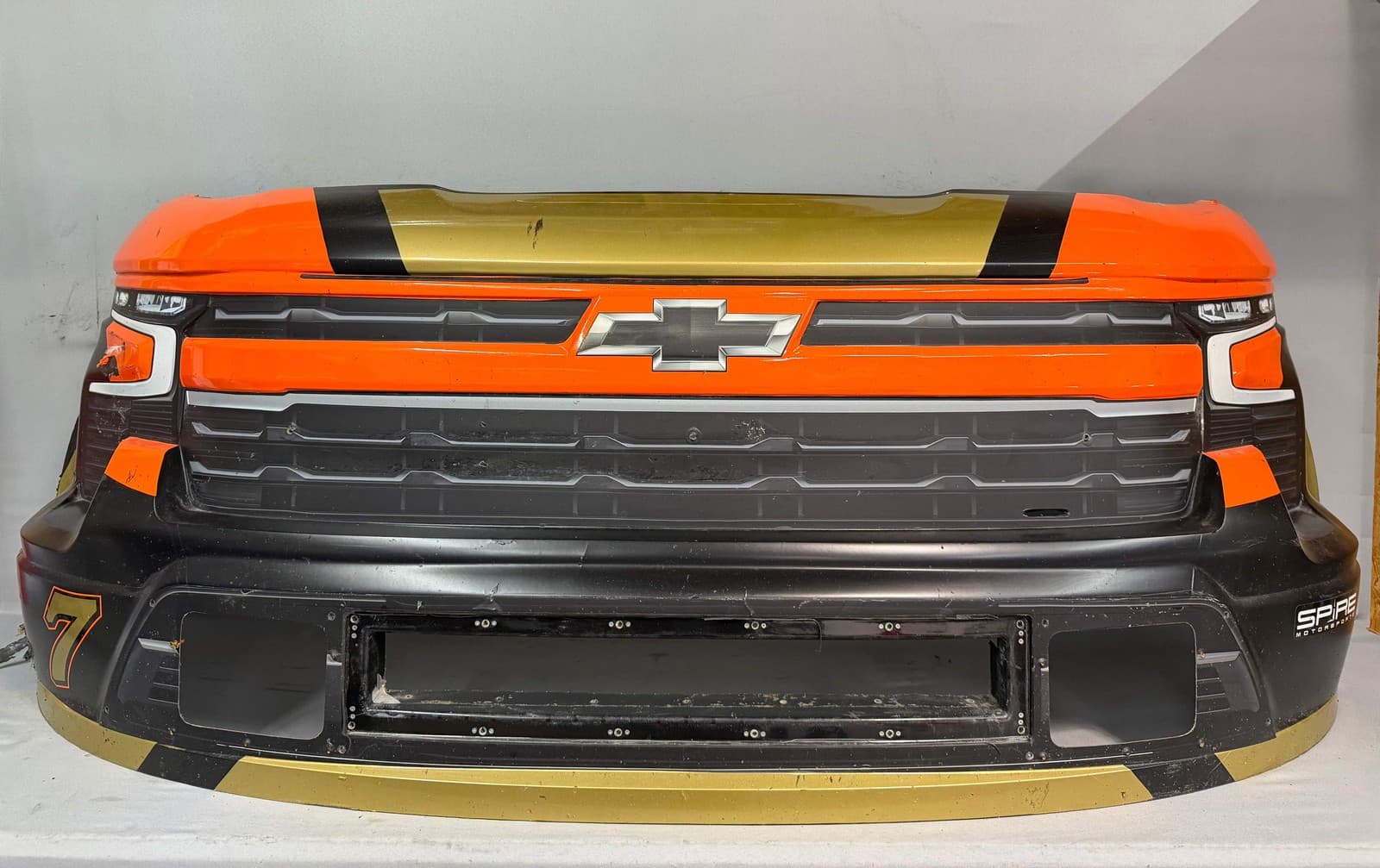 Sammy Smith #7 2025 Watkins Glen TMC Transportation Nascar Front Nose