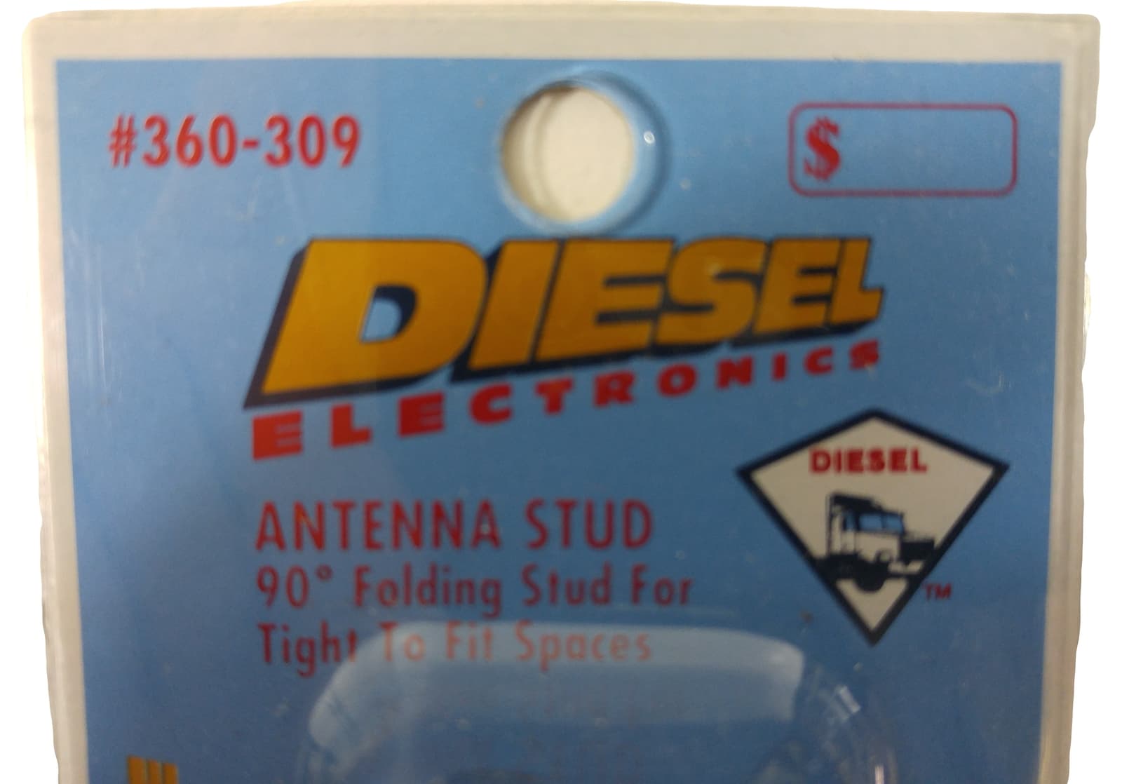 Diesel 360-309 CB HAM Radio Antenna Fold Over Mount with 3/8x24 Threads 3