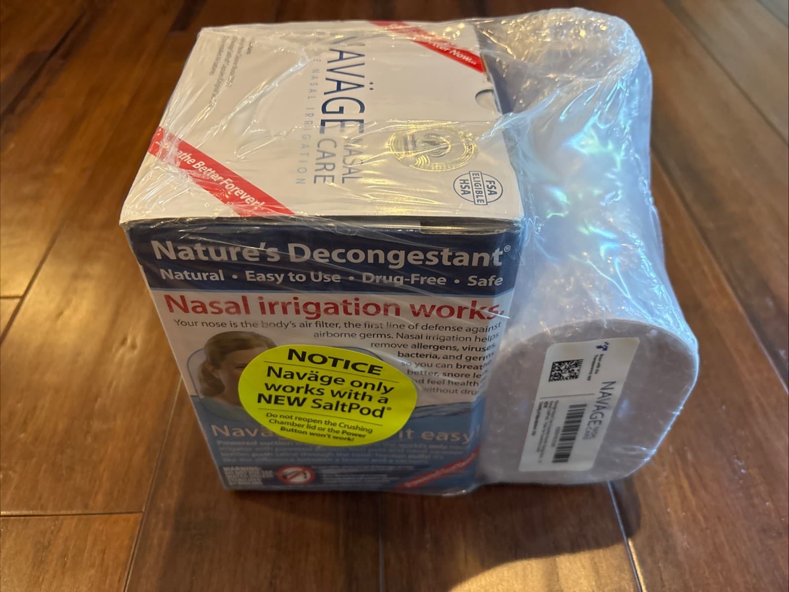 NAVAGE Nasal Care Essentials Bundle w/10 Bonus SaltPods & Triple-Tier Caddy *NEW