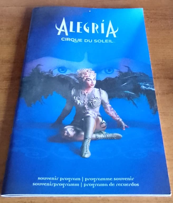 Alegria - Cirque Du Soleil - Official Souvenir Program