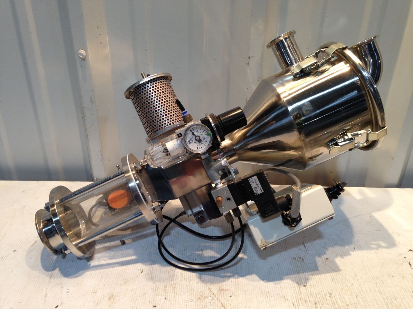 Kawata Plastic Resin/Pellet Conveying Machine Vacuum Auto Loader/Hopper/Feeder 2