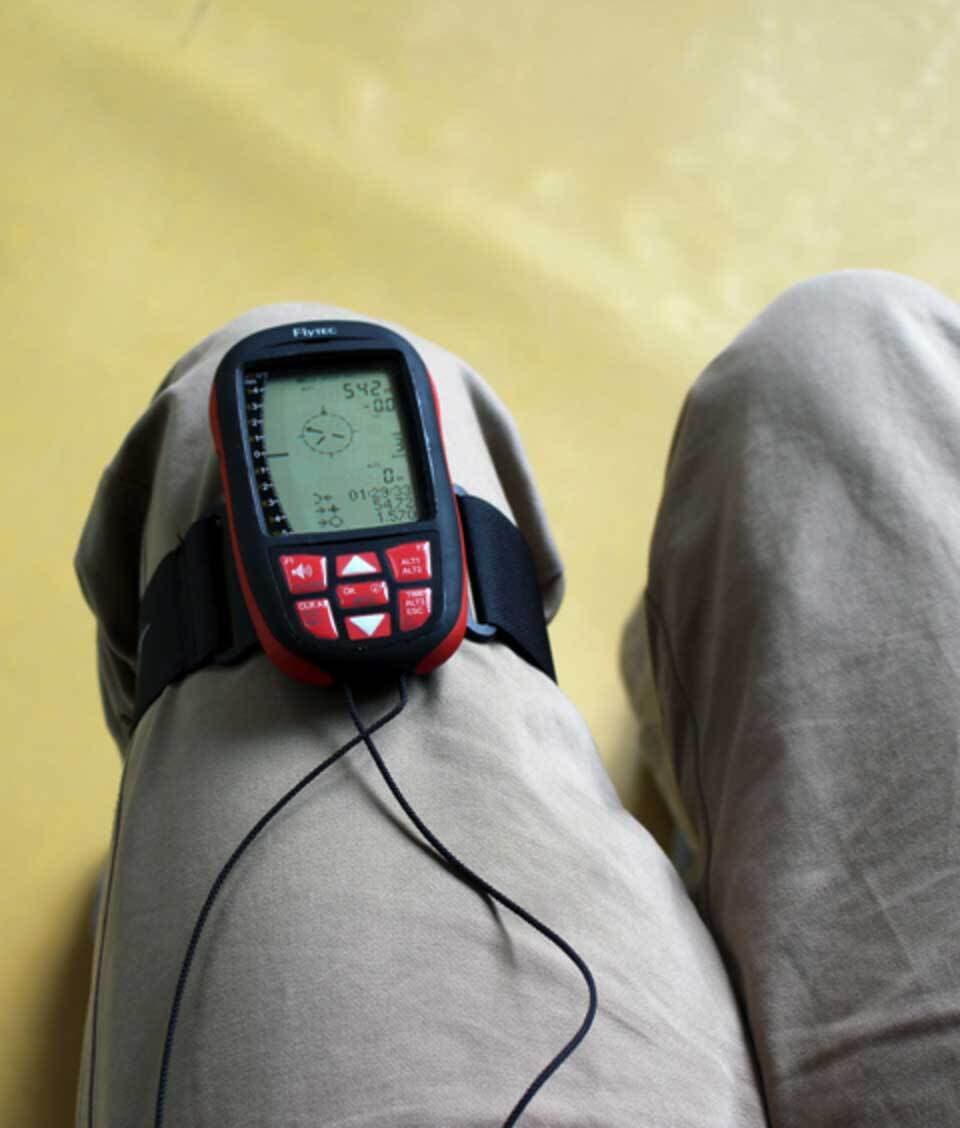 Flytec Basic Leg Strap For Variometers For Paragliding, PPG And Hang Gliding Etc 2