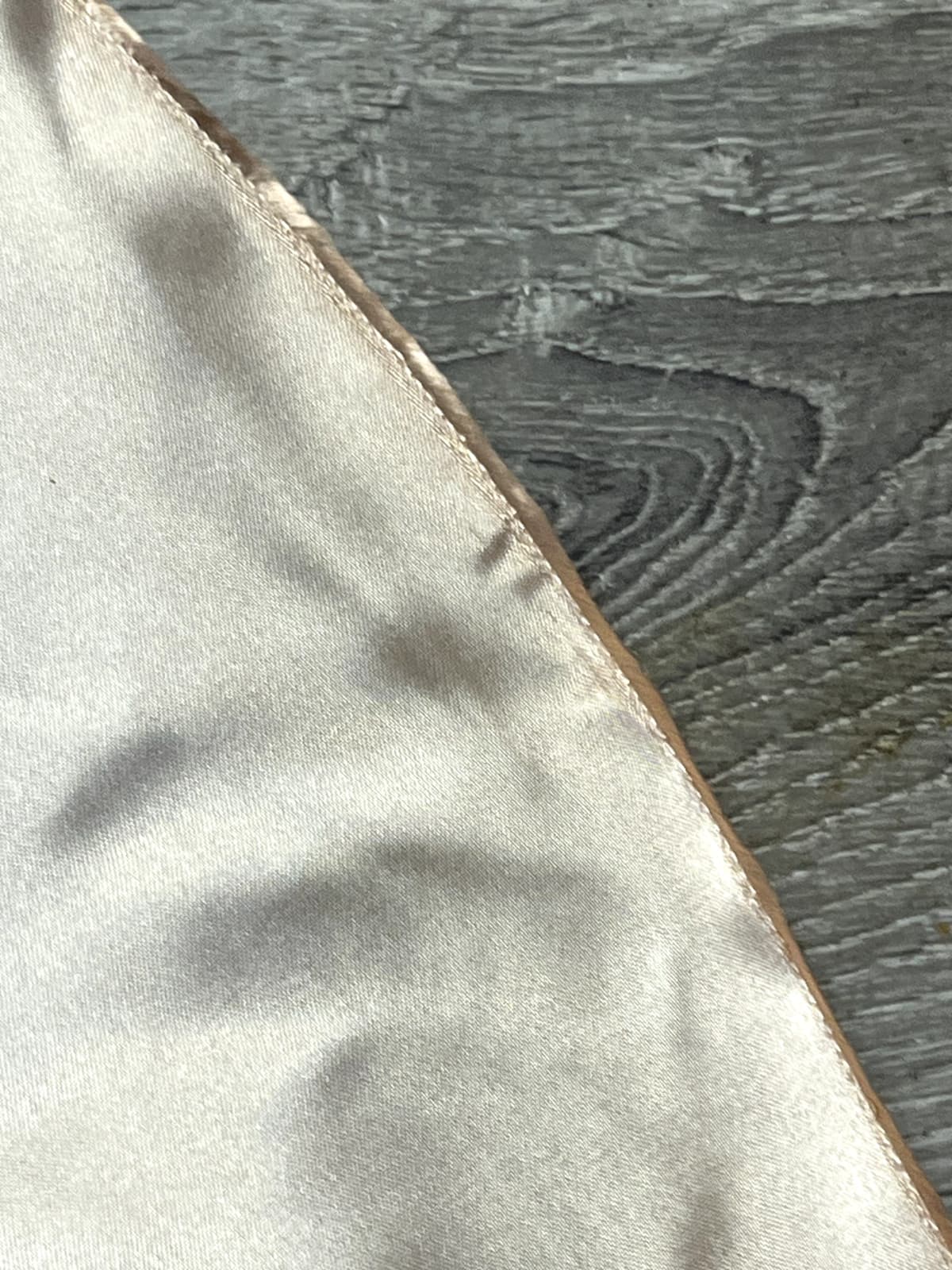 vintage liquid satin pink fabric textile 1950s 40s cold to touch 60" x 5 feet! 6