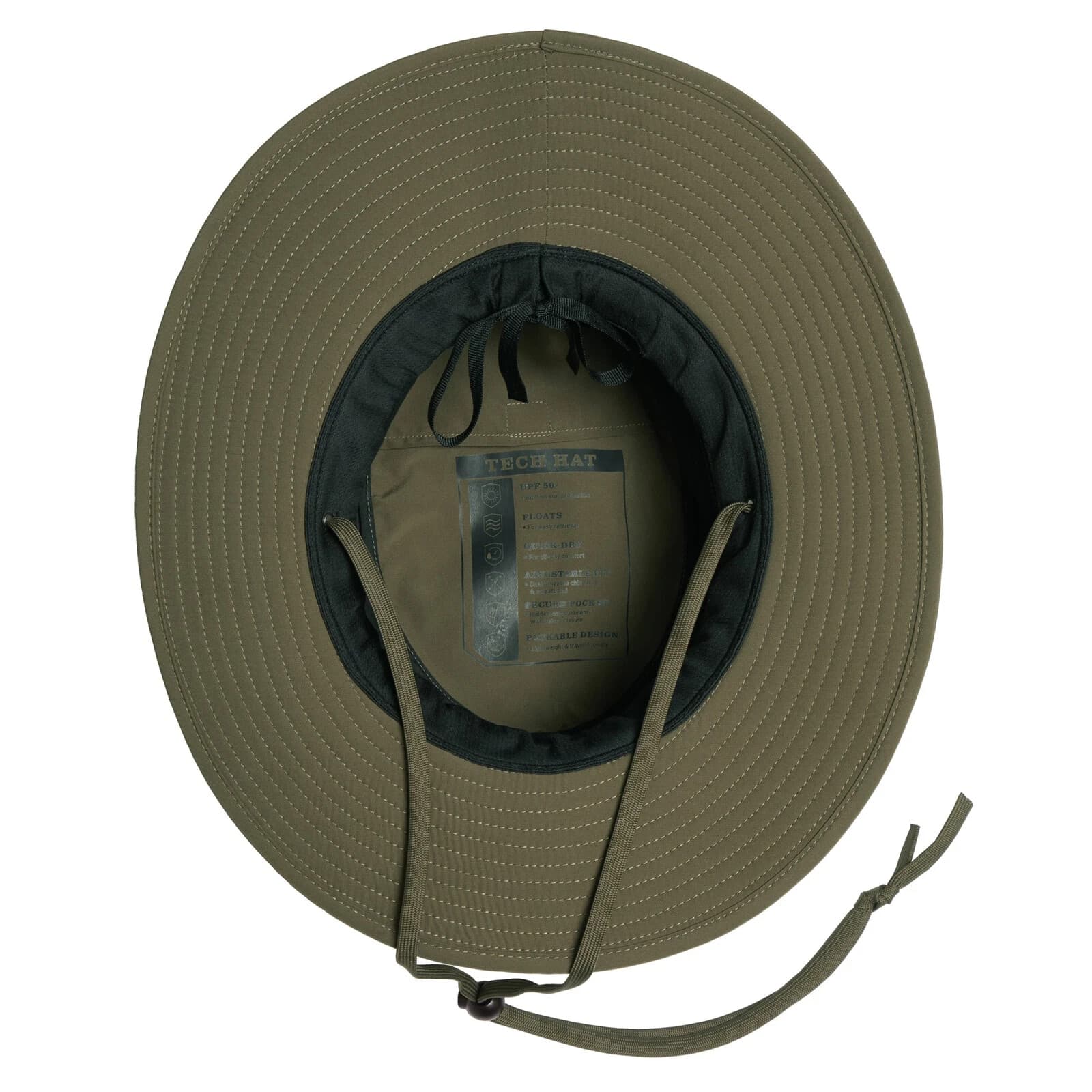 Orvis Men's Tech Hat UPF 50+ Sun Protection Quick Dry Adjust Fit Floats Packable 4