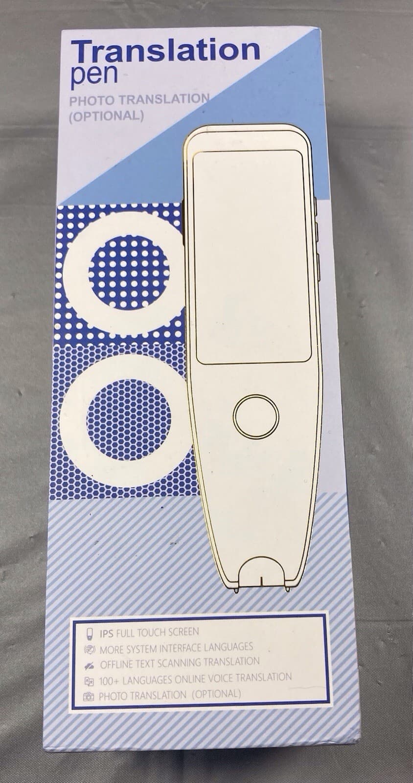 Smart Translation Pen Scan Translator AI & OCR for Students or Travel