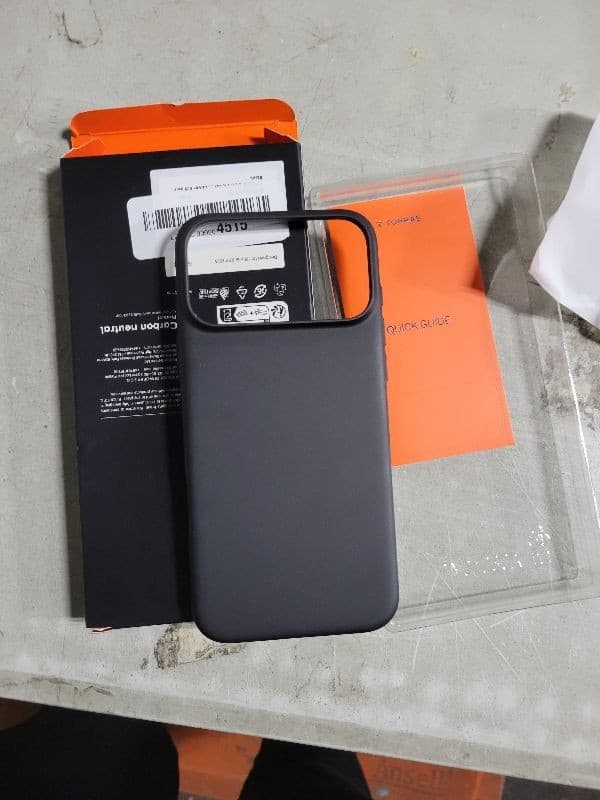 Slim Fit for iPhone 17 Pro Max Case Ultra Thin Case black 3