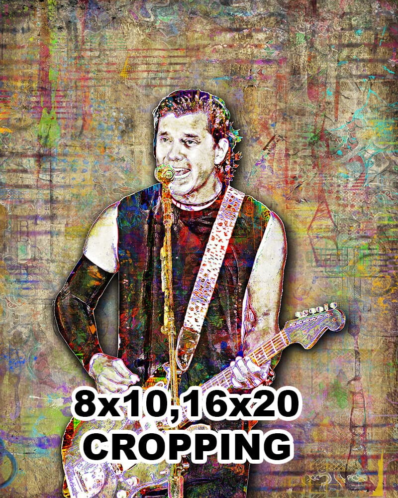 GAVIN ROSSDALE of BUSH 12x18in Poster Gavin Rossdale Bush Art Free Shipping 4