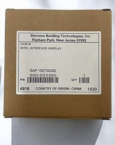 Siemens HTRI-R Intel Interface With Relay USA STOCK 2