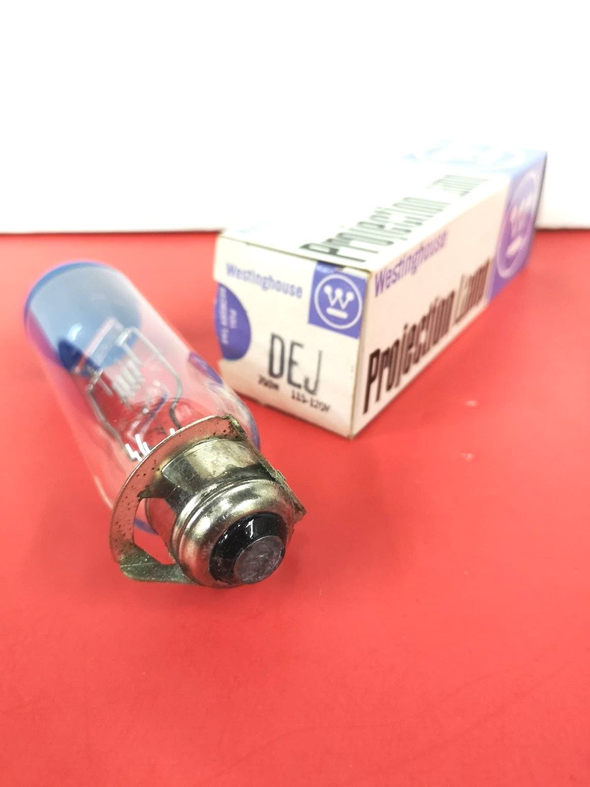 DEJ 750W 115V-125V Projection LIGHT BULB Bell & Howell 16mm LAMP NEW 269302 3