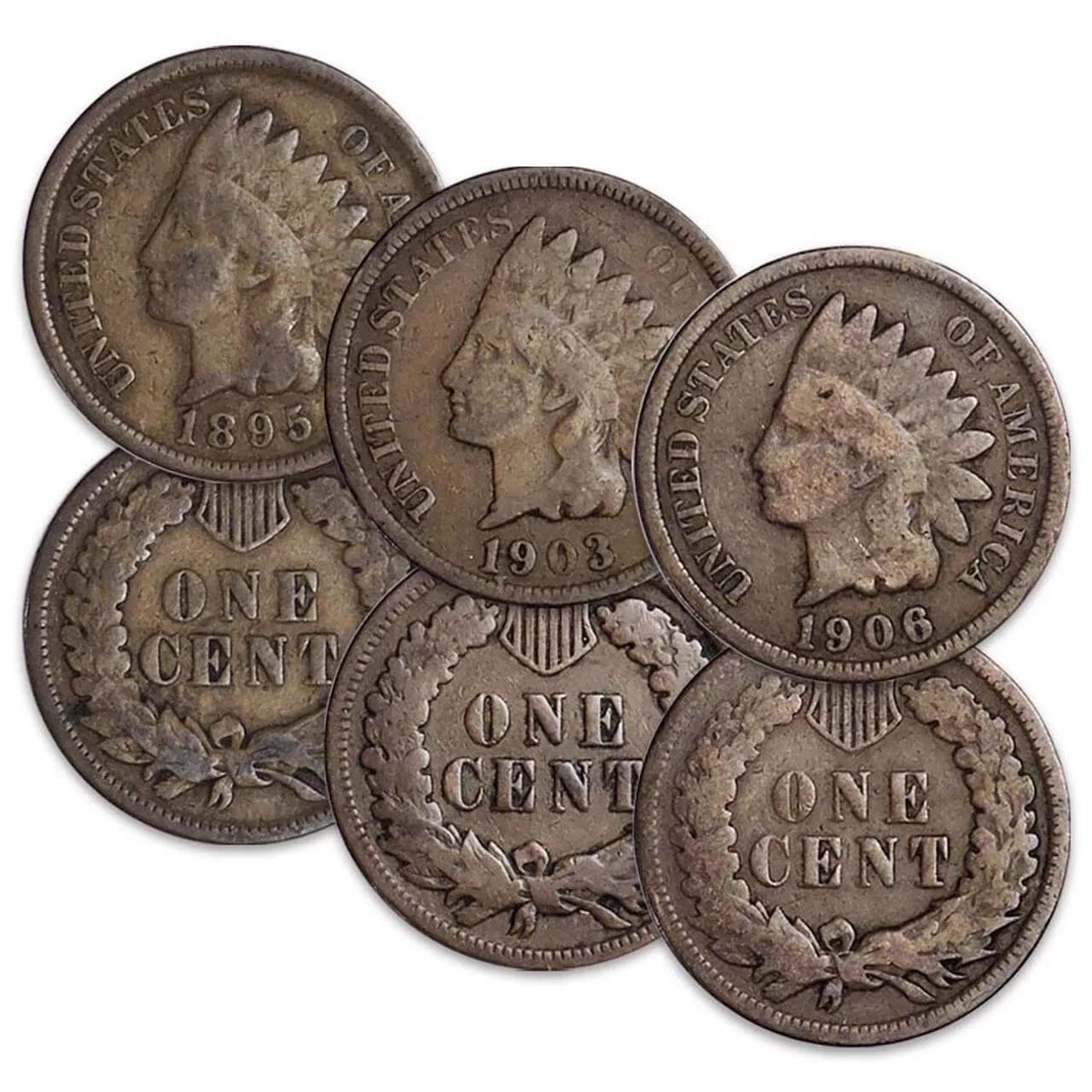 Fine Indian Head Cent Penny (1) Coin (LOT OF ONE COIN PER ORDER)