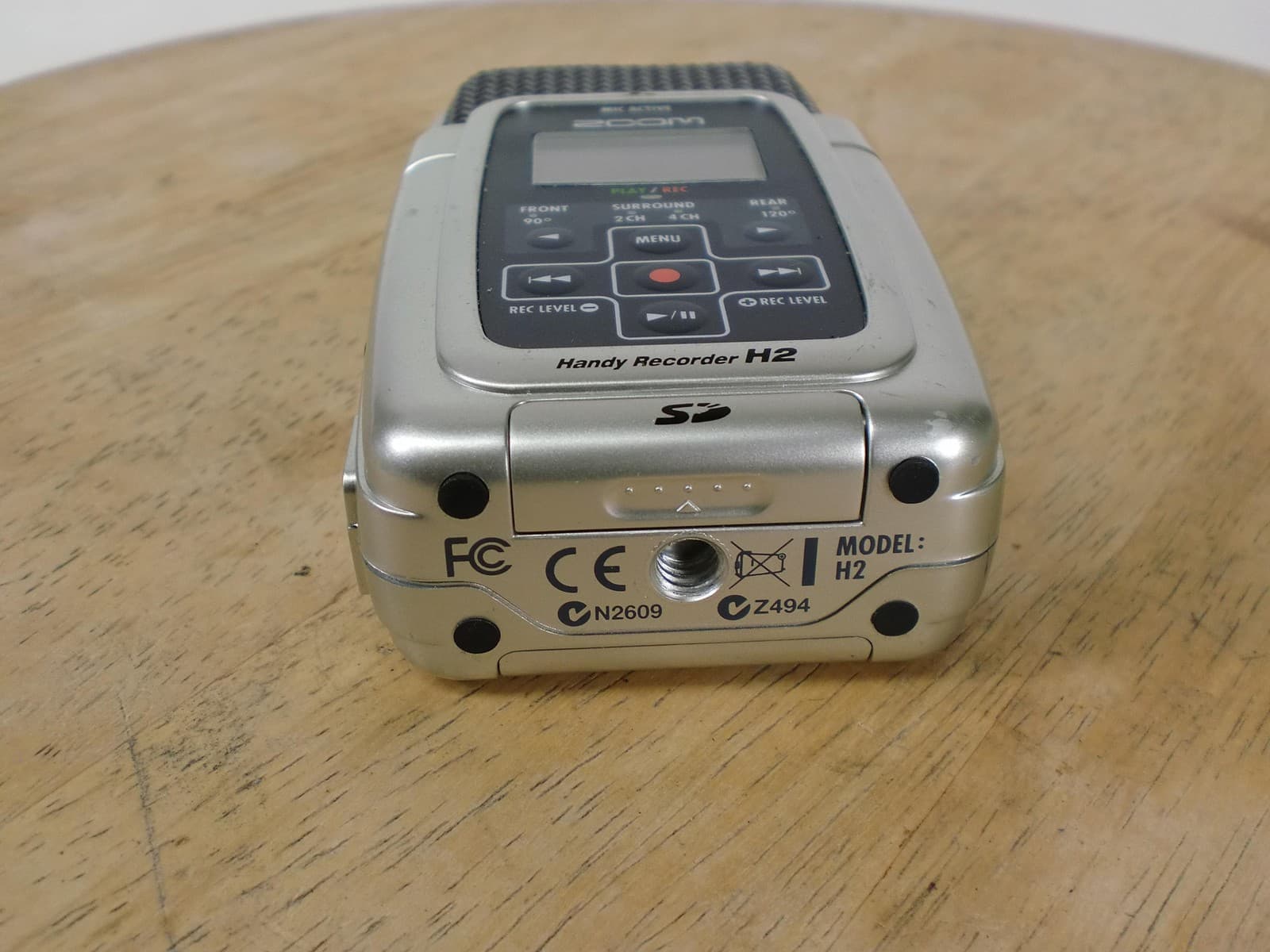 Zoom Handy Recorder H2 Portable Digital Audio Recorder Stereo Mic SD USB Tested 6