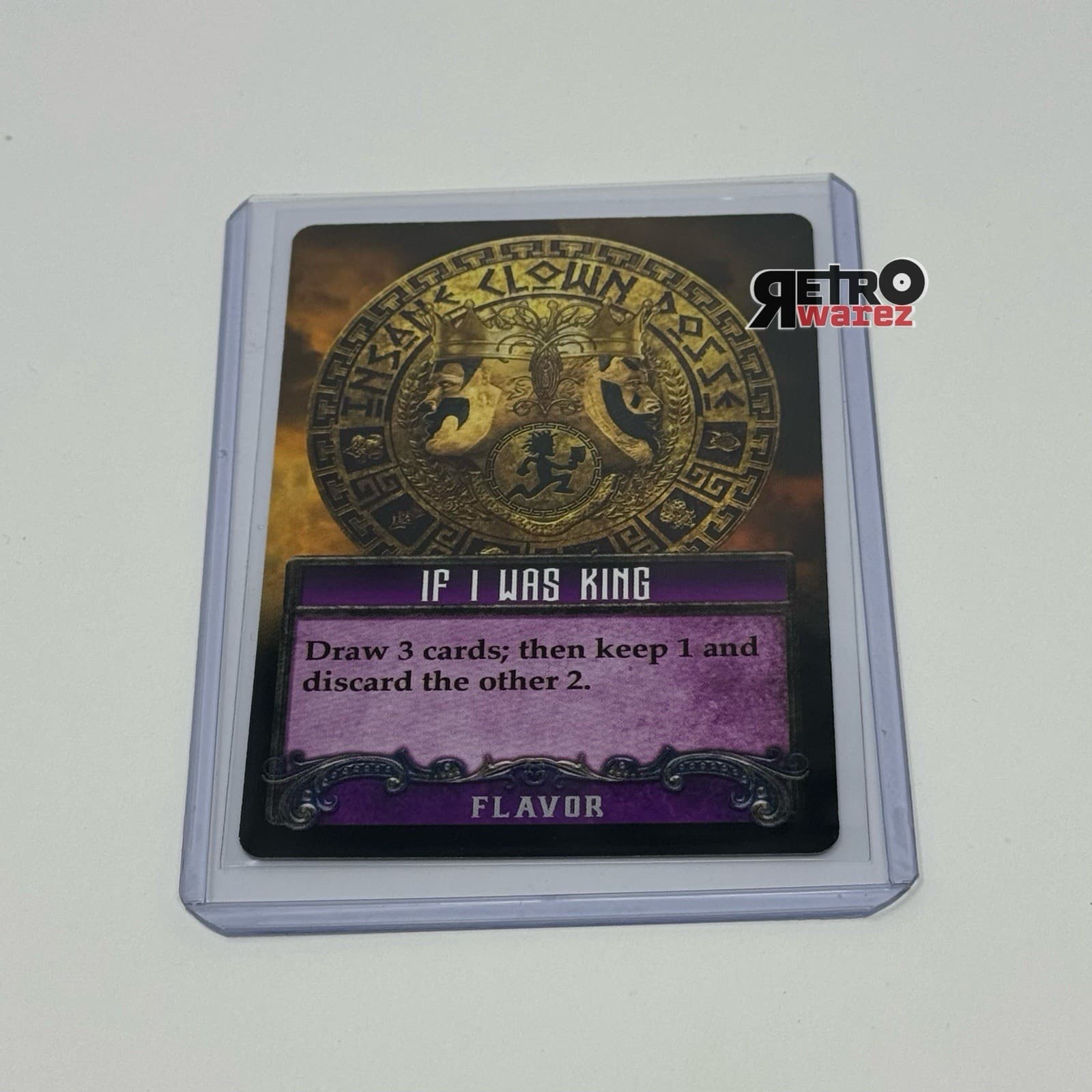 Insane Clown Posse If I Was King RPG Playing Card Into The Echoside ICP I.C.P.