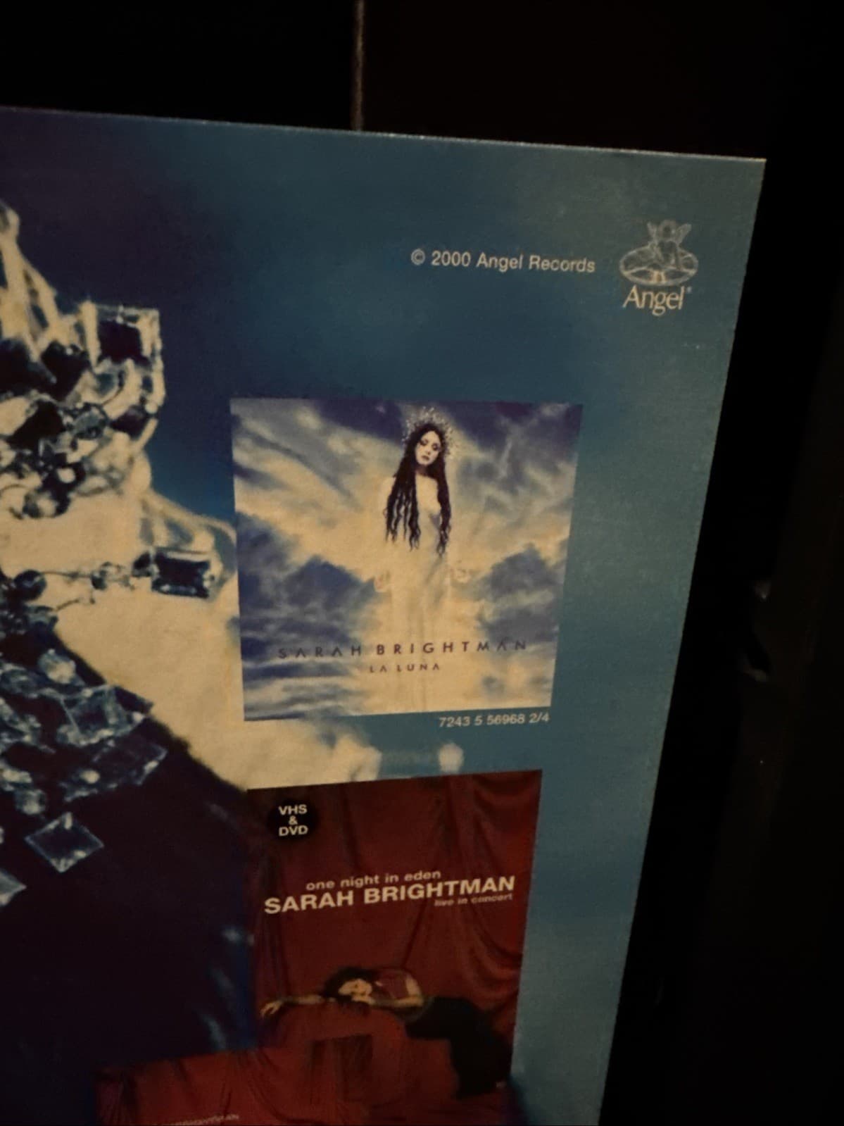 Sarah Brightman La Luna 12 X 24“ Promo Poster 2000 DS 4