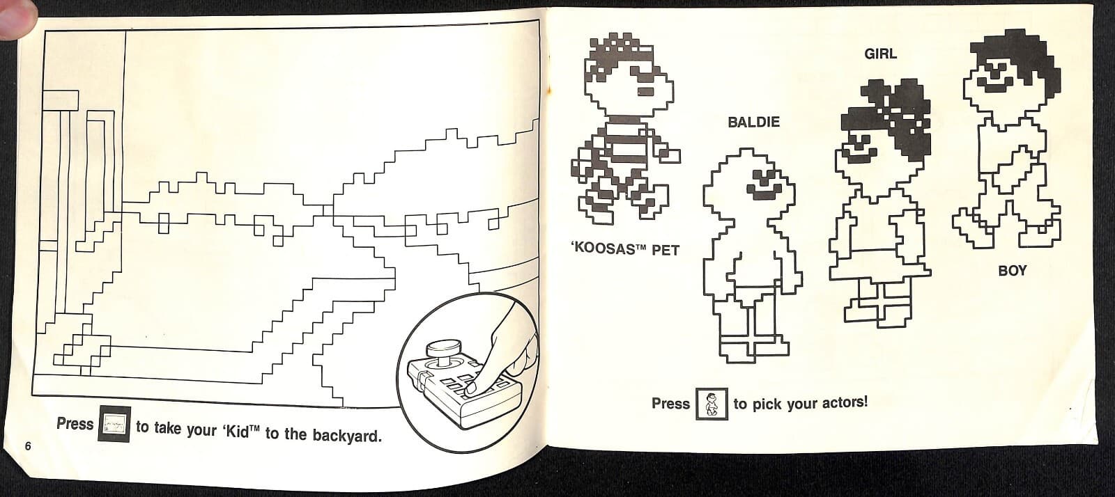 1984 Cabbage Patch Kids Picture Show Program Guide 23pp - Guide ONLY - No Game 5