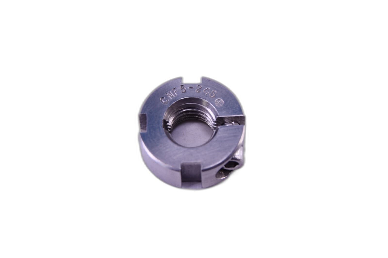 2 Whittet-Higgins CNF5-24S Clampnut .312-24 Austenitic Stainless Steel 4