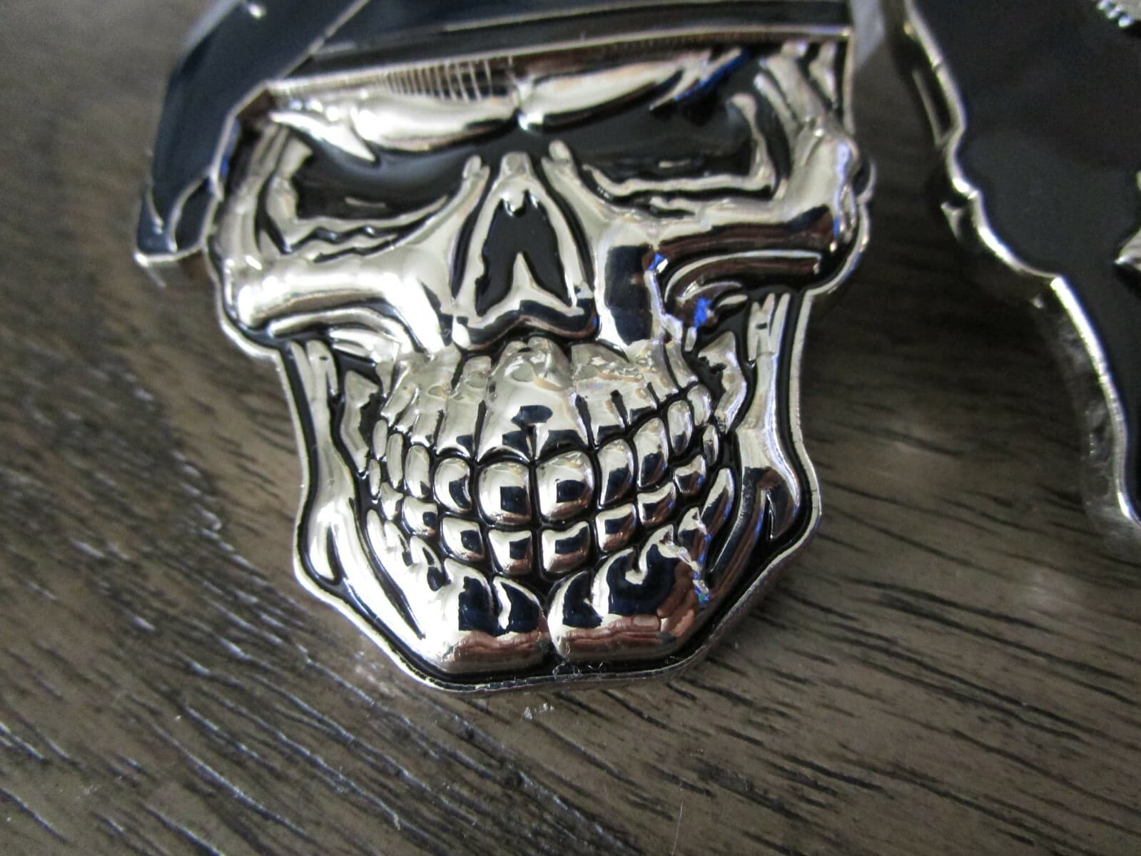 USAF Security Forces MP's SF Defenders of the Force Reapers Skull Challenge Coin 4