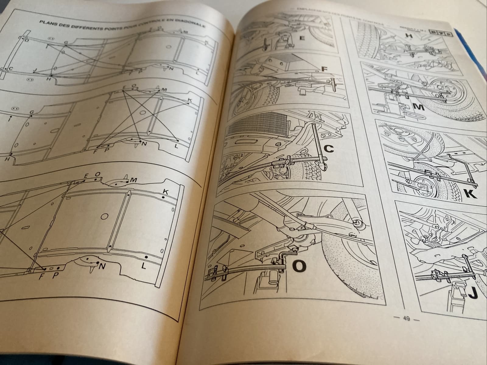 Renault 19 Chamade R19 Revue Technique Automobile Carrosserie RTC Edition 1989 4