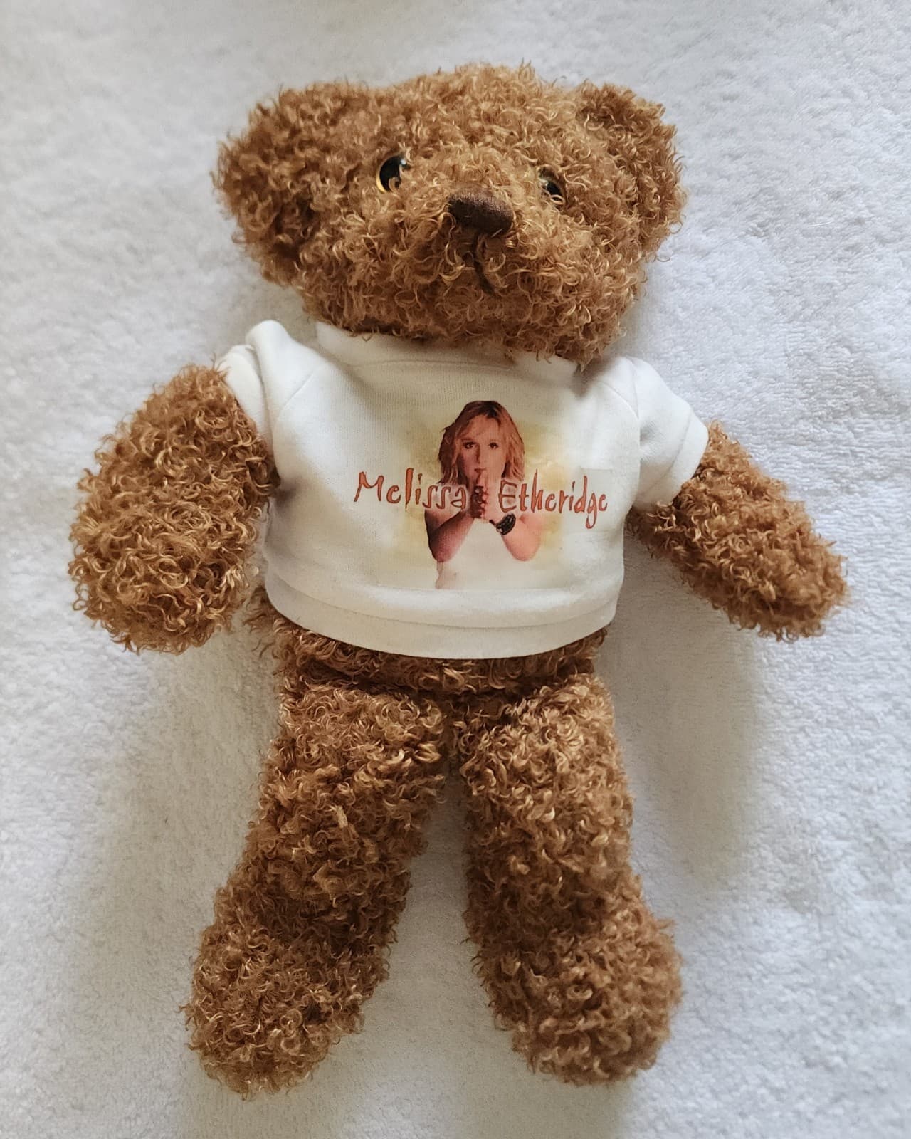 Melissa Ethridge Tour Shirt Teddy Bear 12" Steven Smith Plush Collectible 2