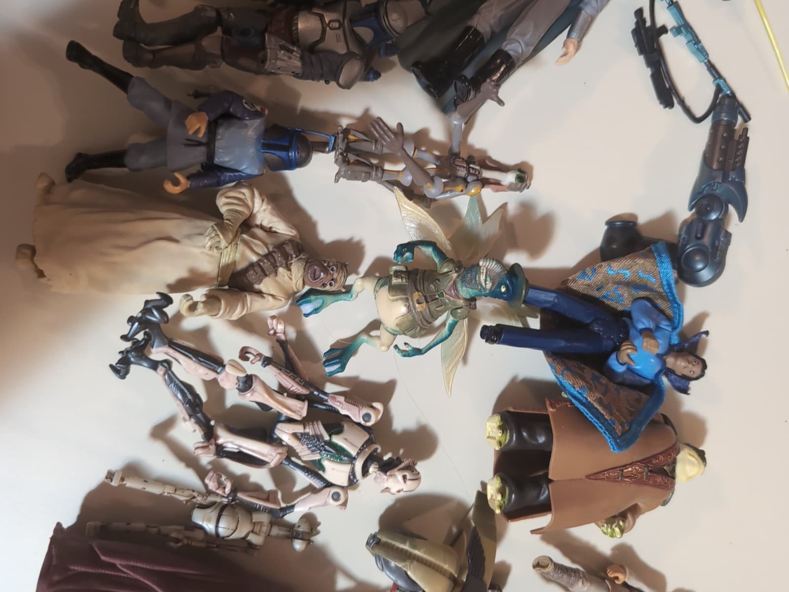 Lot of 38 Star Wars 3.75” Loose Figures Hasbro & Assorted Accessories 4