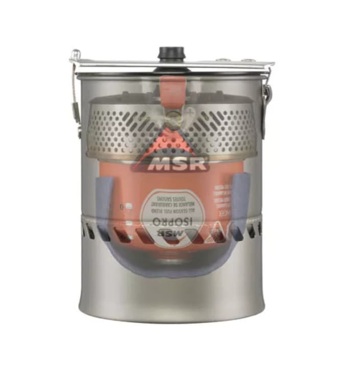 MSR REACTOR 1.0 L Fast-Boil Windproof 1-Person STOVE SYSTEM Stove Made IN USA 2