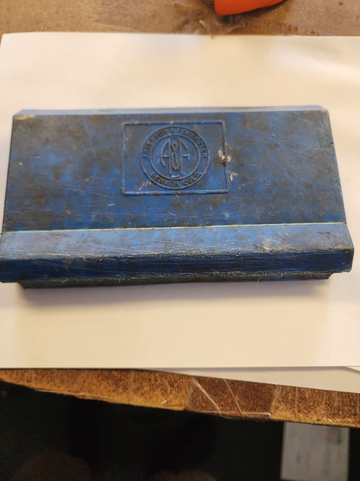 Anderson & Forrester Gauging Drill Bit Set one is missing the bit