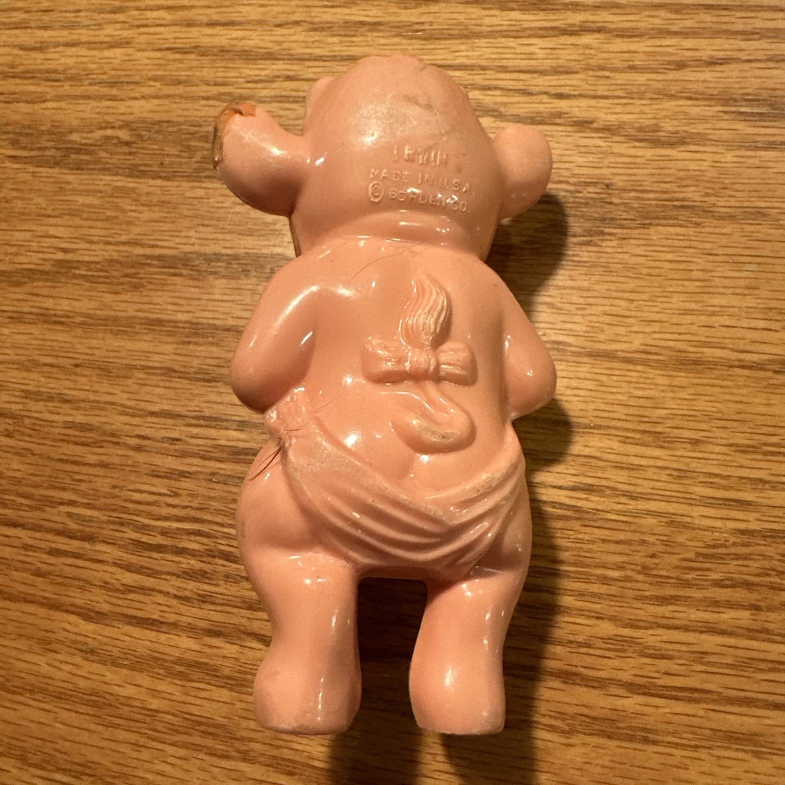 Vintahge Borden Company Irwin Baby Rattle 1950s ERA Decor Toy 2