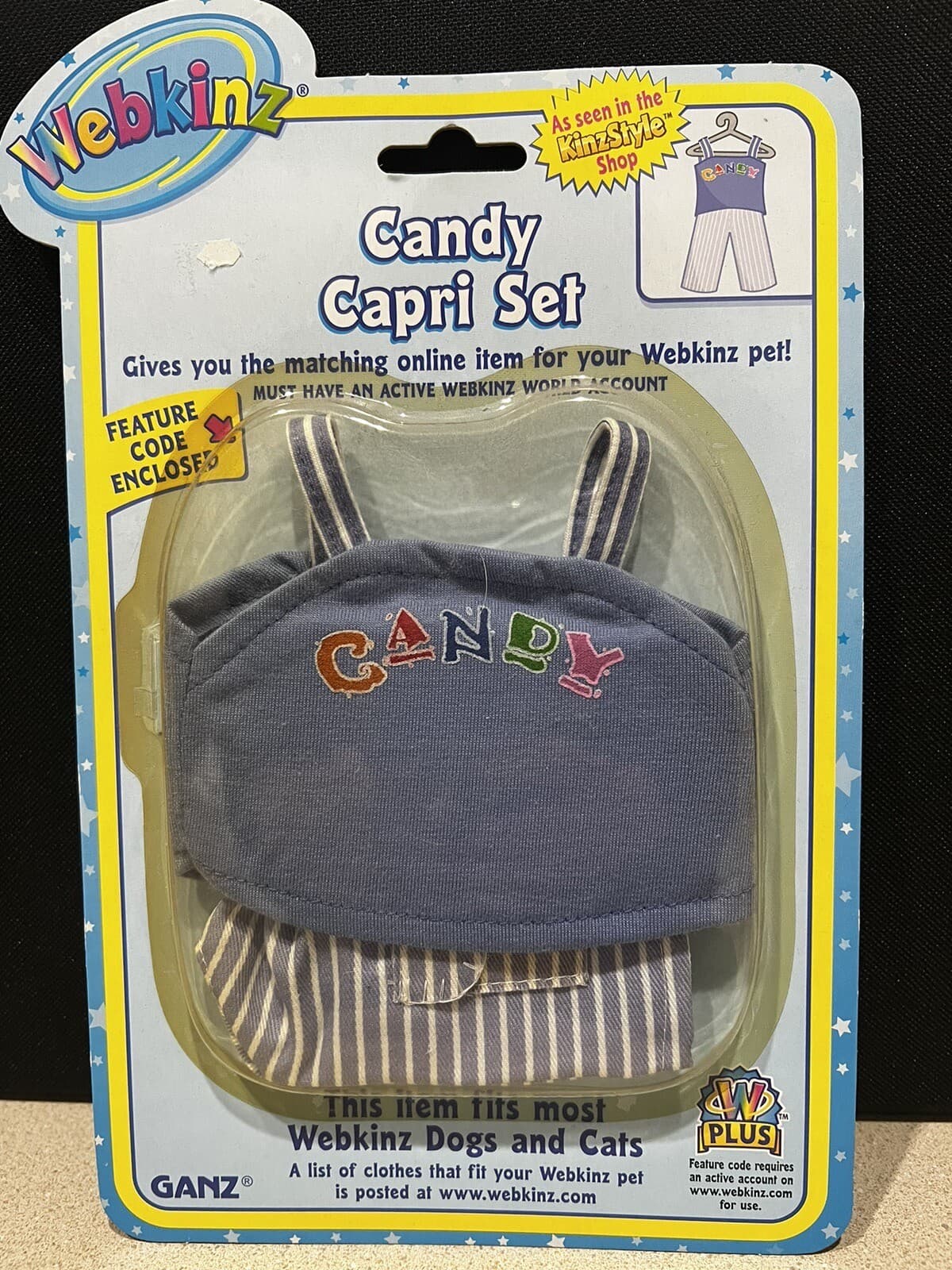 Webkinz Candy Capri Set Top Pants Brand New Sealed Code Clothing Clothes 3