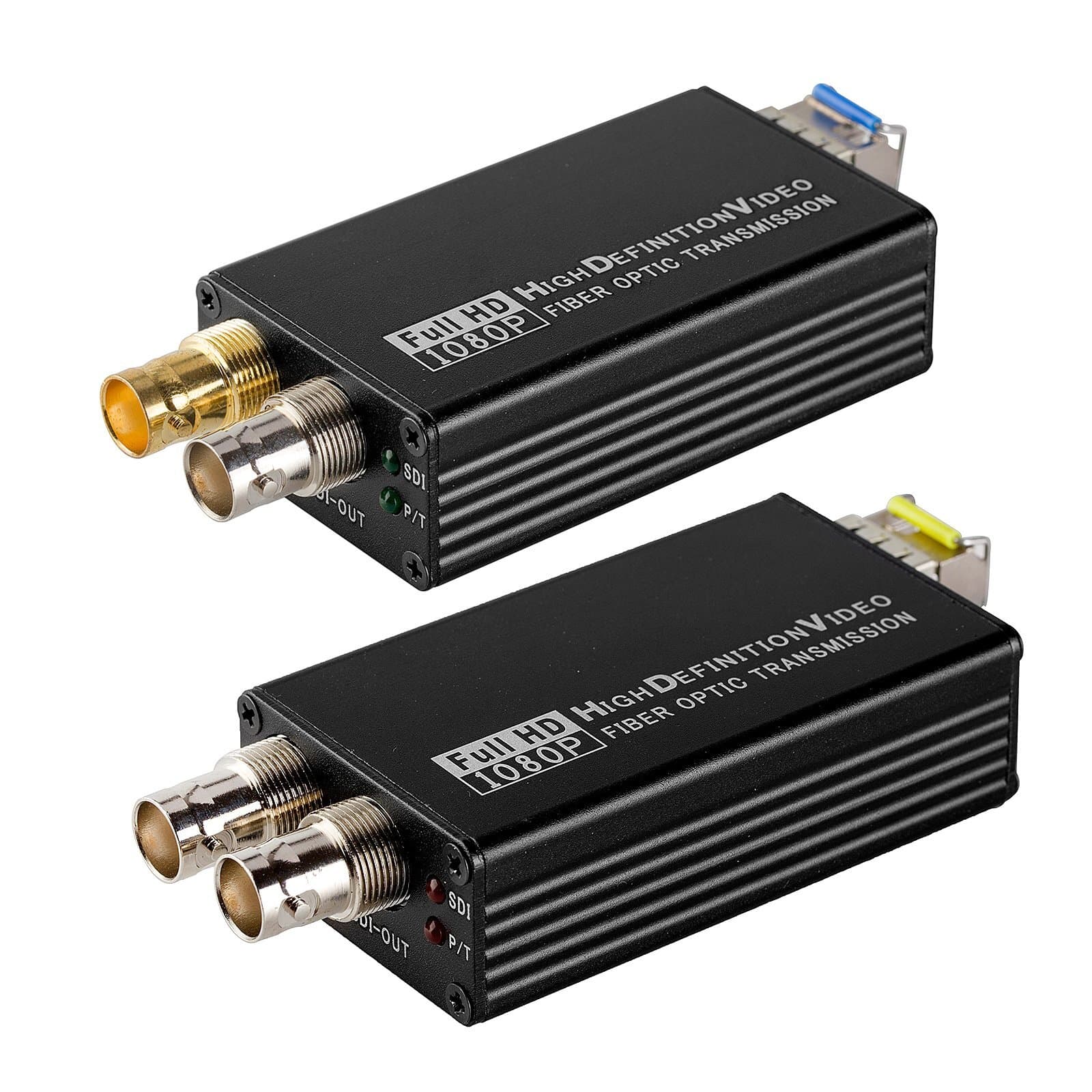 3G SDI Extender 1080P60 Video LC Fiber Optical Converter Loop Out RS485 Data