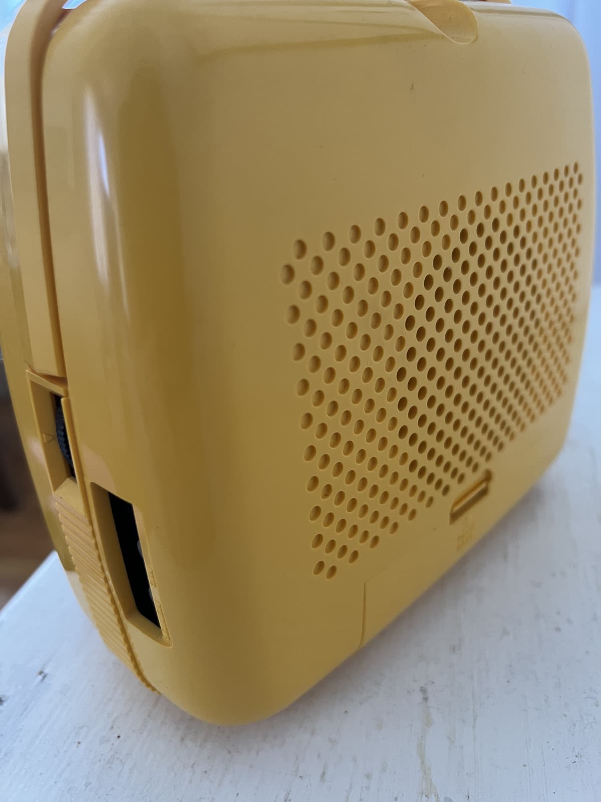 Panasonic Cassette Take n Tape Recorder Yellow NOS RQ-711S Osika Japan 5