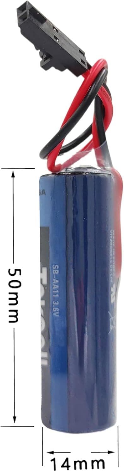 10x 3.6V 2400mAh SB-AA11 AA Battery for Tekcell SB-AA11 Battery with Black Plug 6