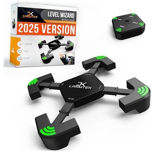  Level Wizard - Upgraded 2025 - Wireless RV Leveling System | Camper Leveling 