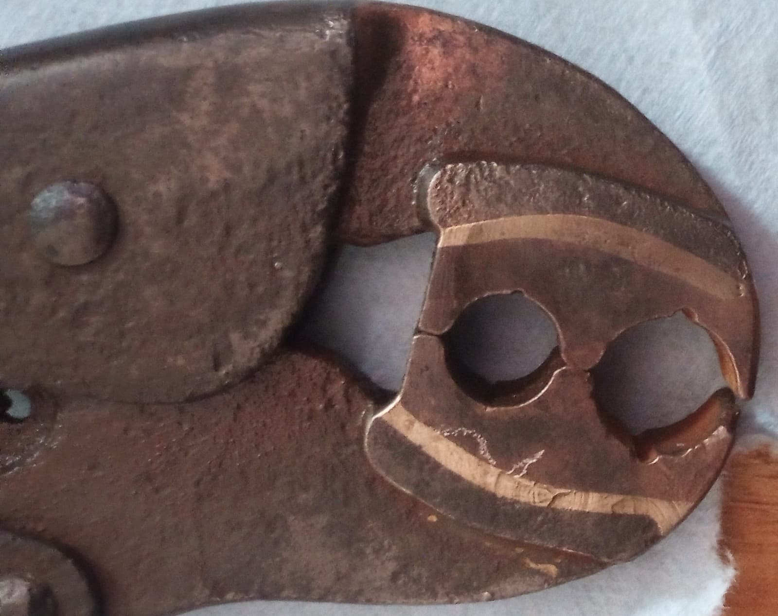 Vintage Vise Grip Oxy Acetylene Torch Hose Crimper Bronze/Brass Jaws 6