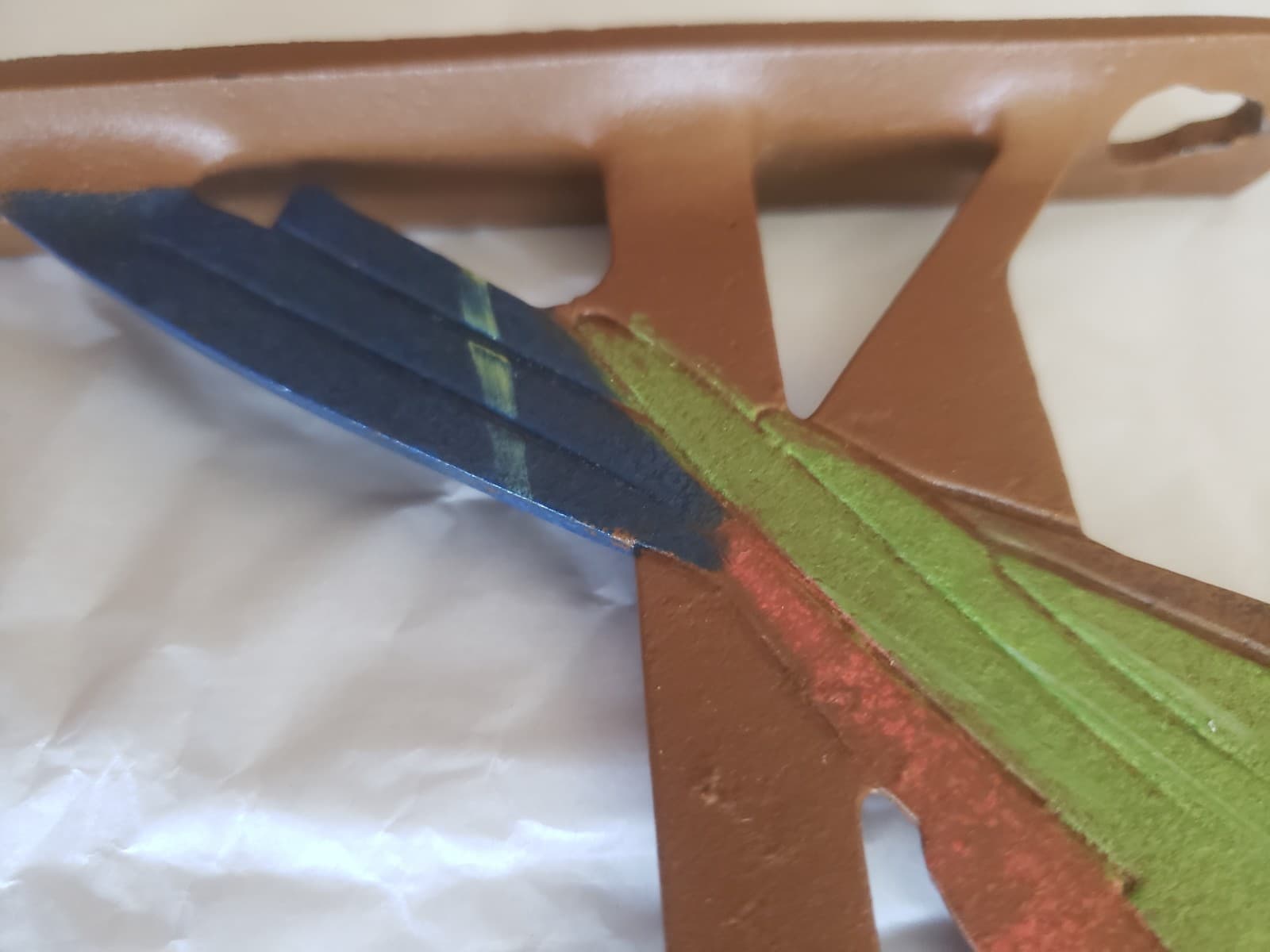 RARE SOLID CAST IRON FOUNDRY MARKED JUDD #928 PARROT ART DECO HANGING HOOK MINT! 6