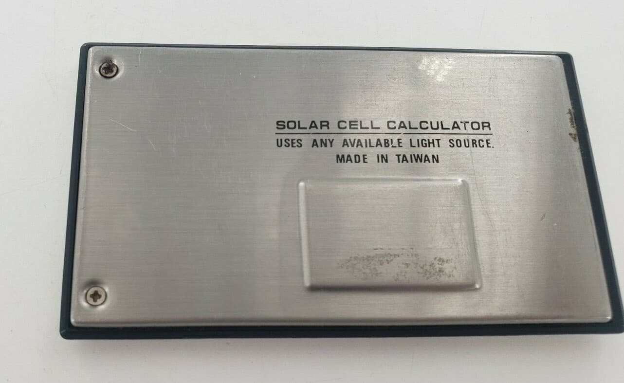 Calculo Solar Cell Calculator (T-1) 2