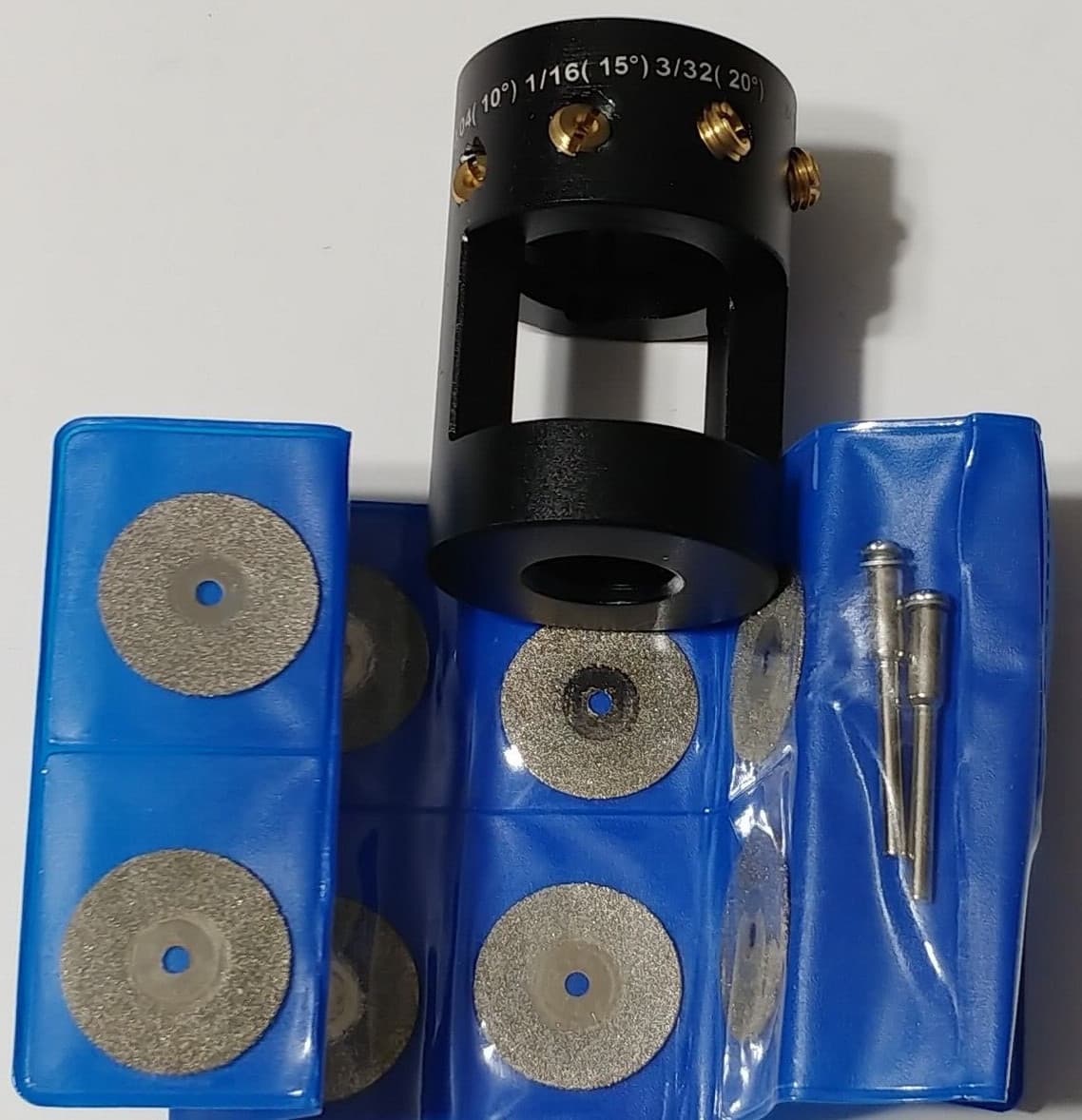 Tungsten Sharpener Head Tool Grinder Multi-Angle 4 Guides Welding Cut-Off Slots