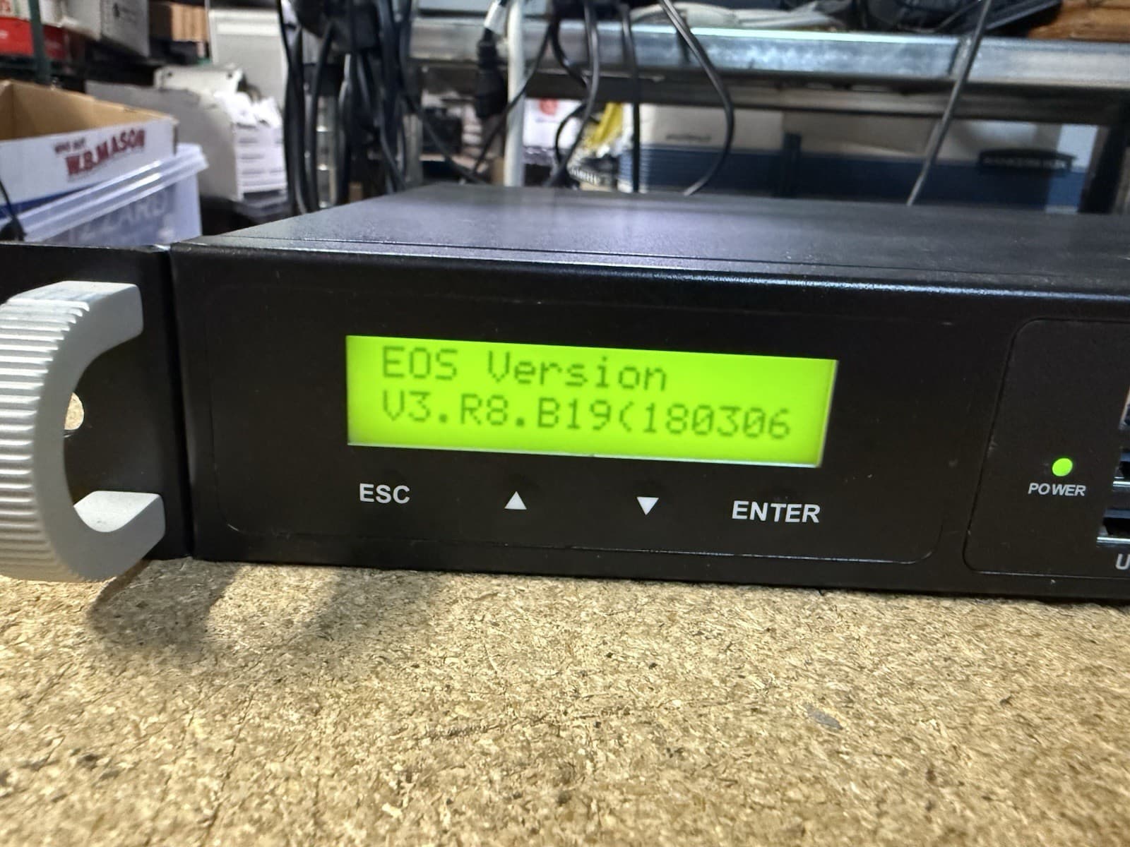 ELFIQ Networks 1200 Series FWS-7400W6-H25-B10-CX001 V3.R8.B19 Load Balancer 4